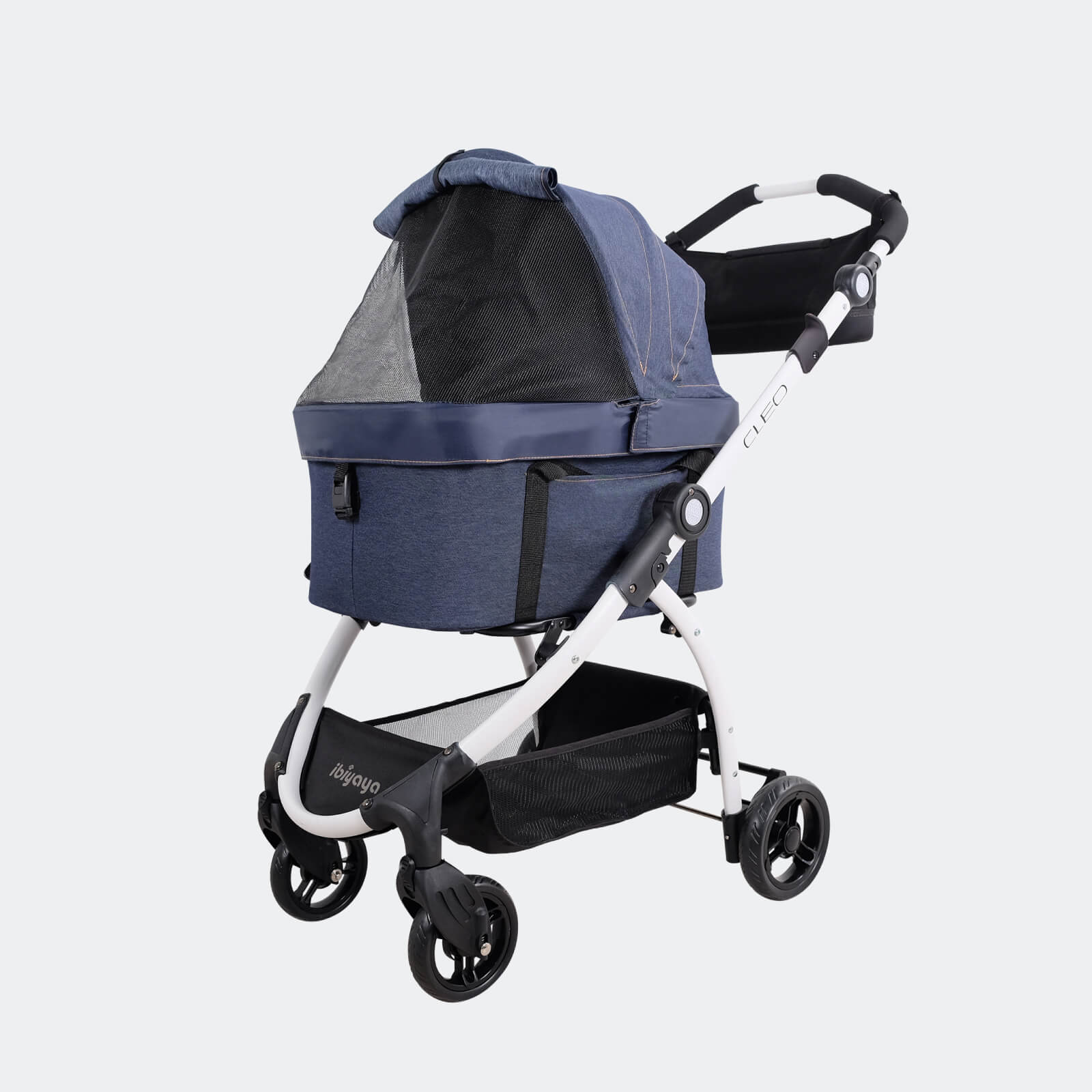 (Open-box item) New CLEO Travel System Pet Stroller Best Medium-Sized Dog, Cat, & Rabbit Stroller
