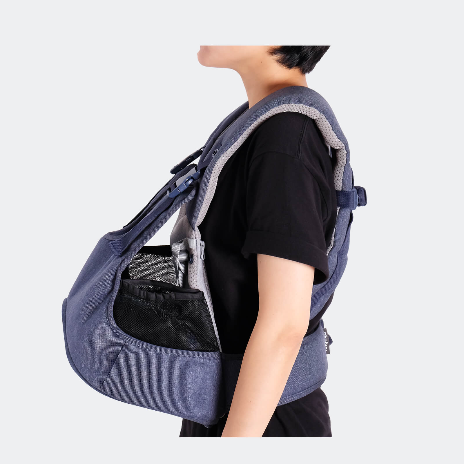 Hug Pack Dog Sling Carrier Pet Front Chest Wrap Carrier