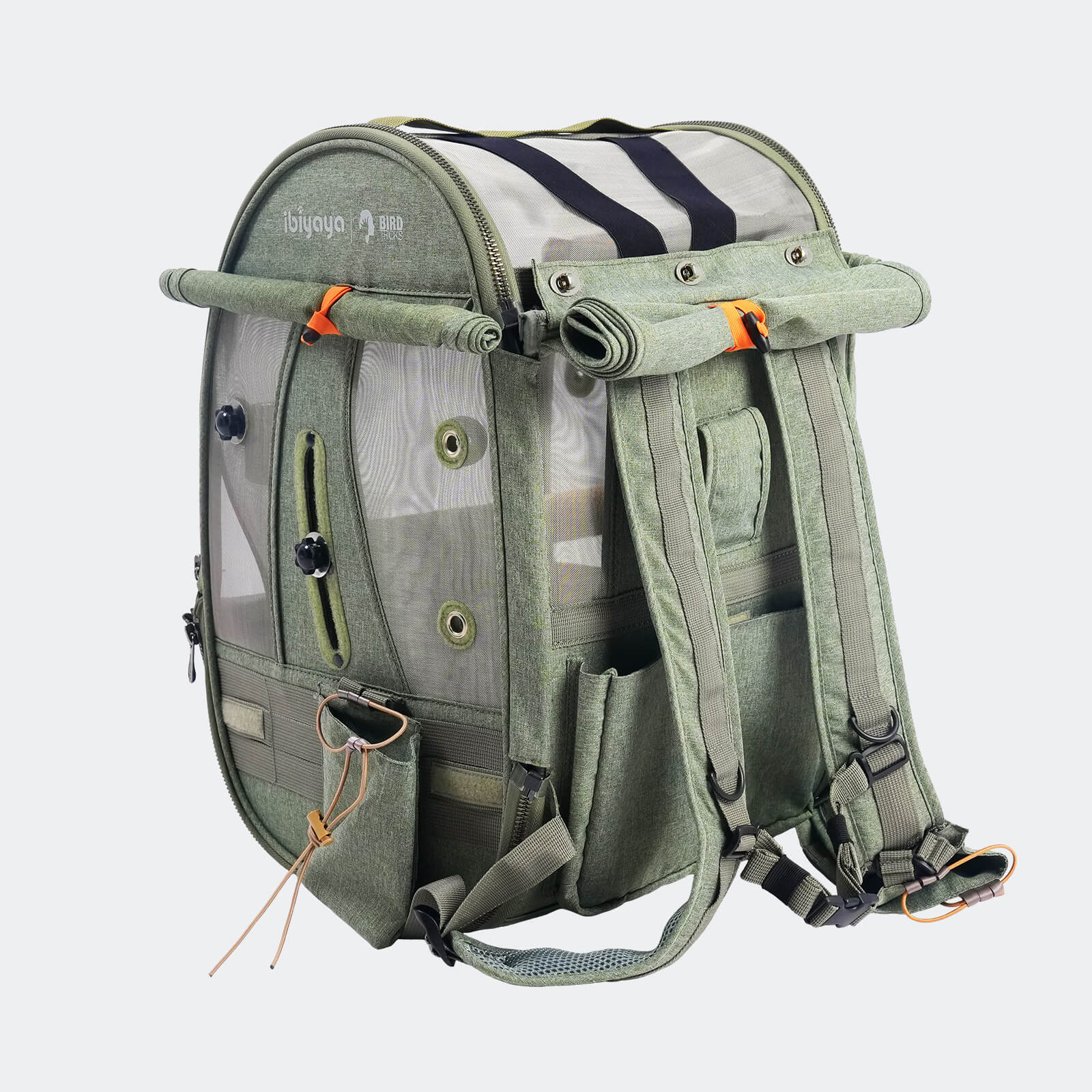 ibiyaya x BirdTricks Medium Size TrackPack, Backpack Bird Travel Carrier