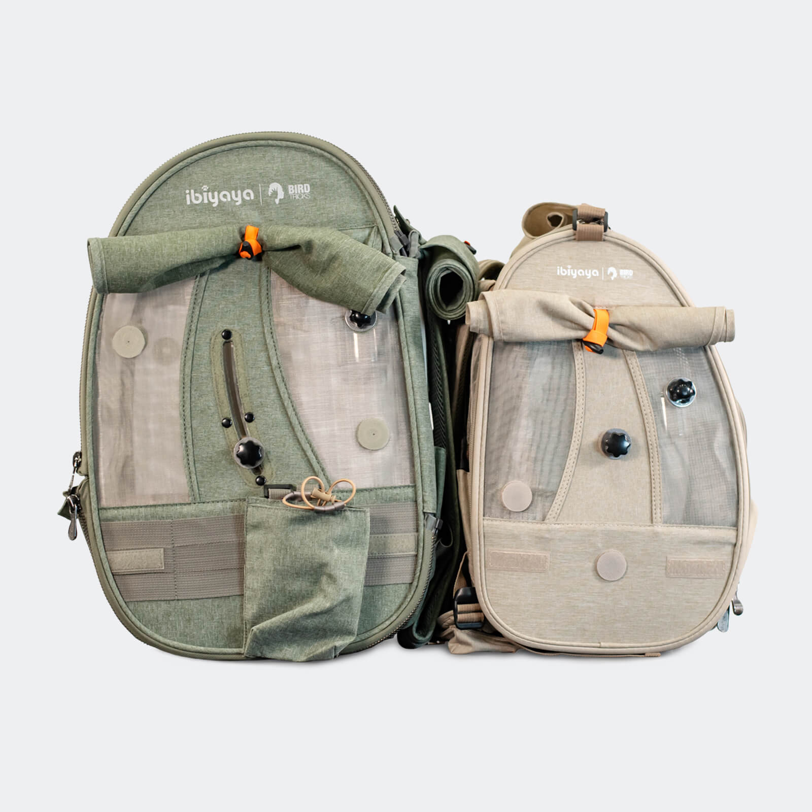 ibiyaya x BirdTricks Medium Size TrackPack, Backpack Bird Travel Carrier