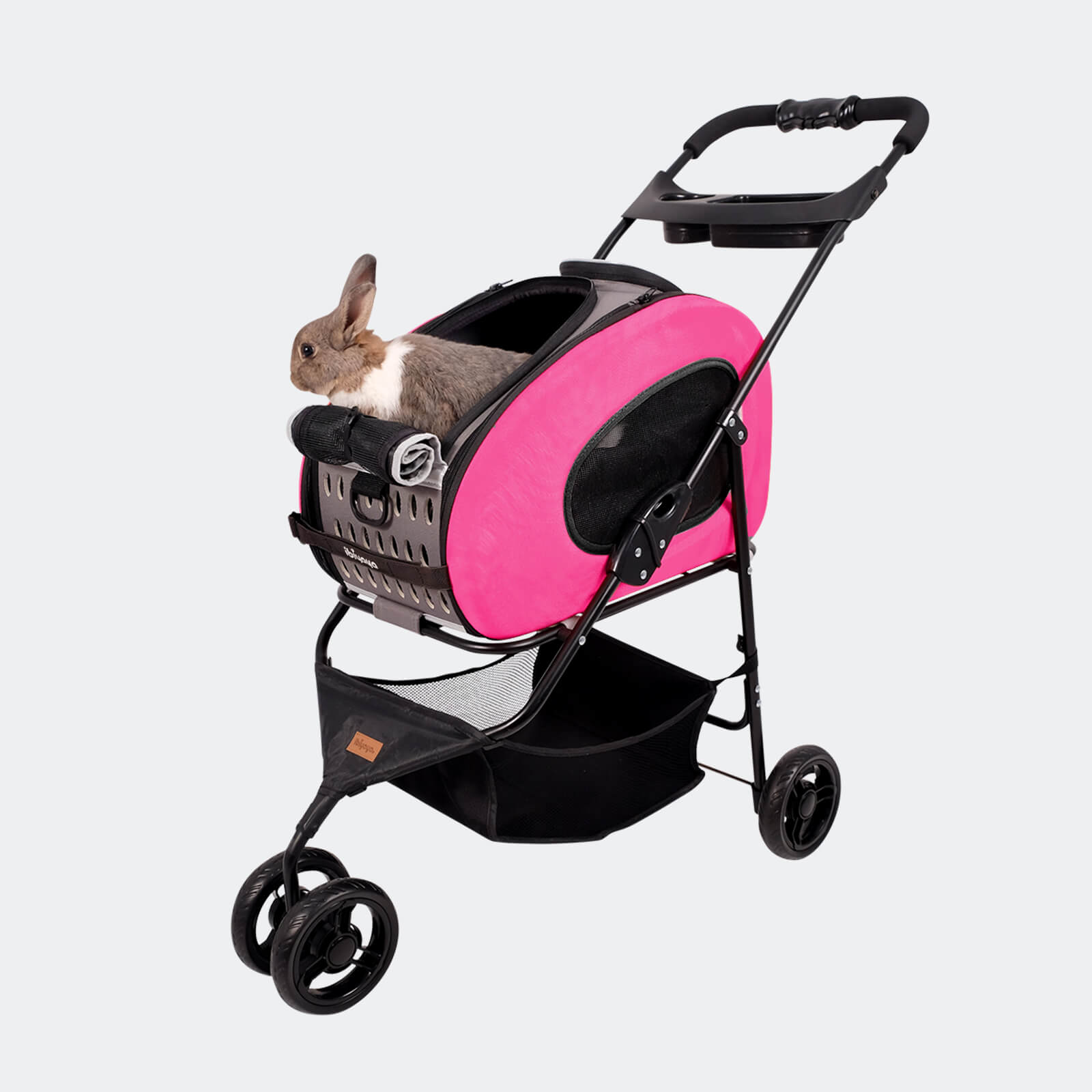5-in-1 Combo EVA Pet Carrier Stroller Backpack