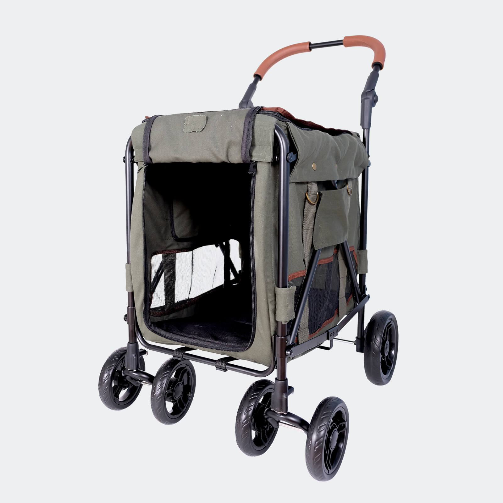 (Open-box item) Gentle Giant Pet Wagon Stroller with Detachable Carrier