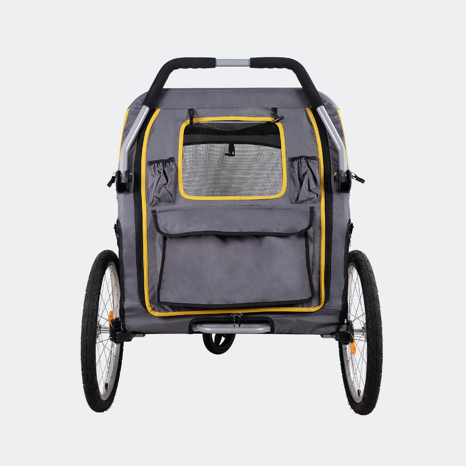 The Hercules Heavy-Duty Pro Pet Stroller-Bike Trailer, 3-Wheel Extra-Large Dog Stroller