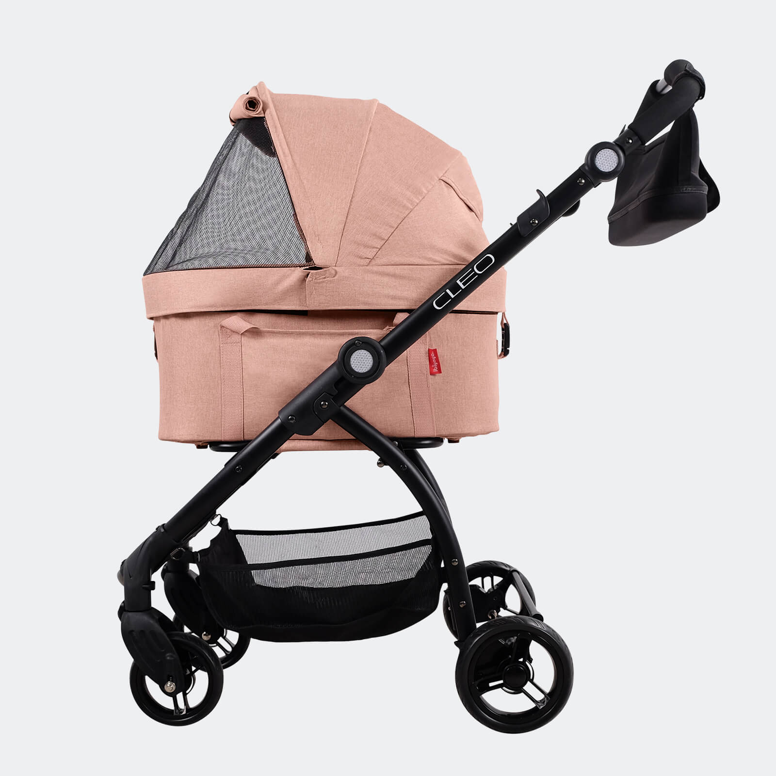 (Open-box item) New CLEO Travel System Pet Stroller Best Medium-Sized Dog, Cat, & Rabbit Stroller