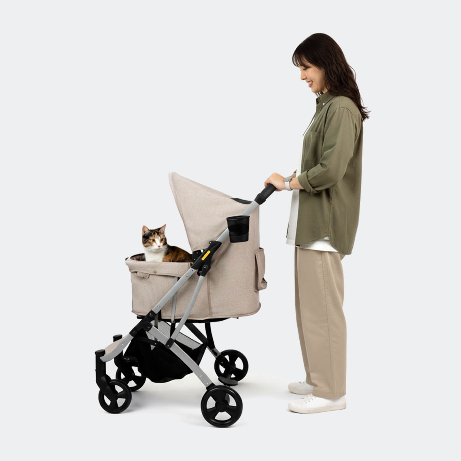 Evolution Speedy Fold Pet Buggy, Best Foldable Cat, Rabbit and Dog Stroller