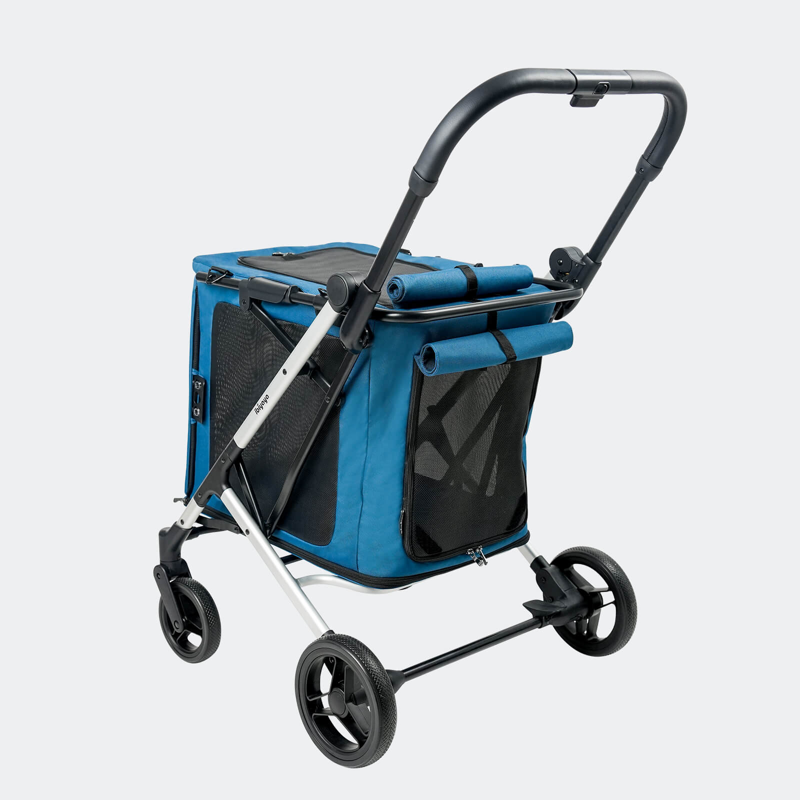 BigBuddy Pet Stroller and Soft Crate Combo, 2-in-1 Pet Wagon