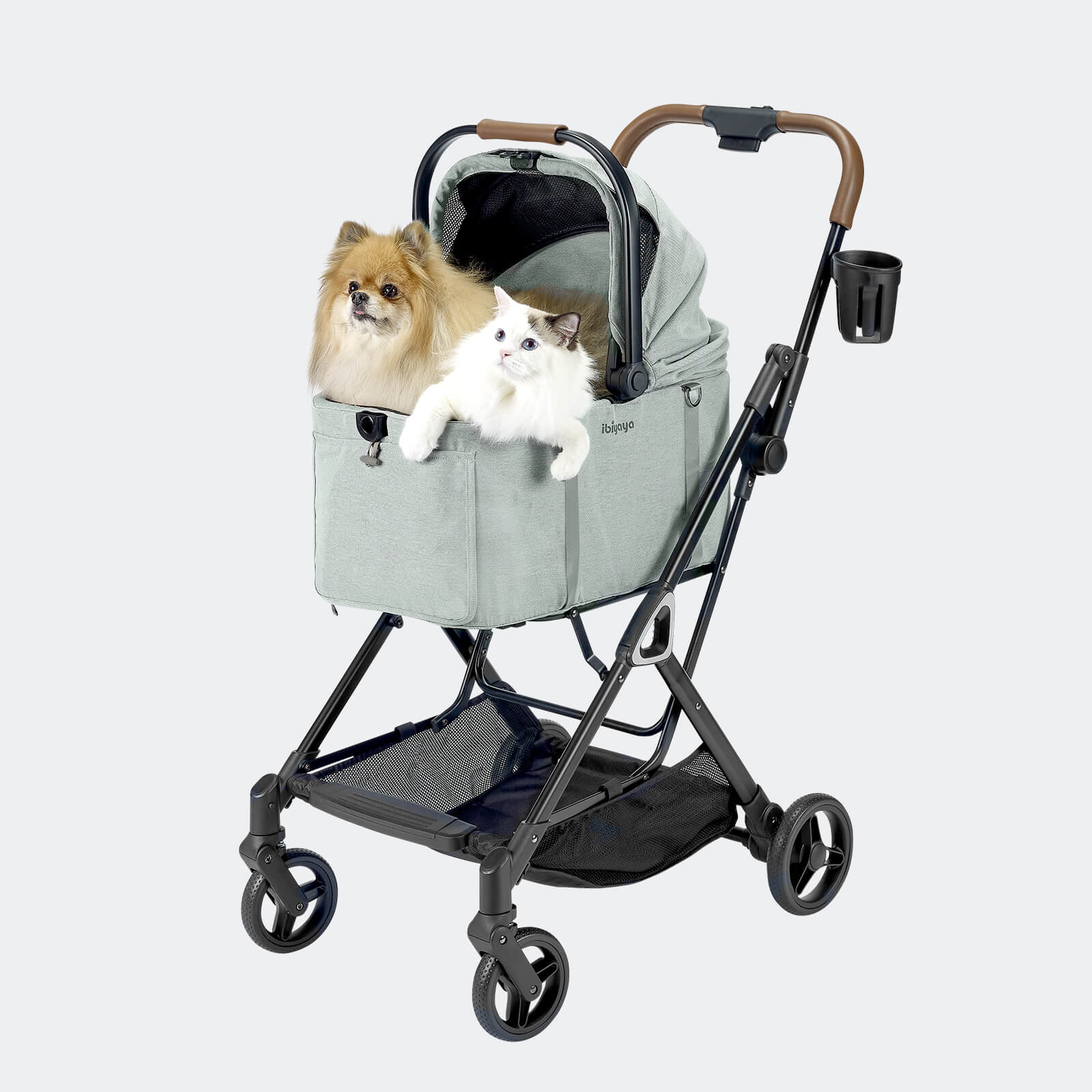 Tinker Small Detachable Pet Stroller – Compact Buggy for Cats & Small Dogs