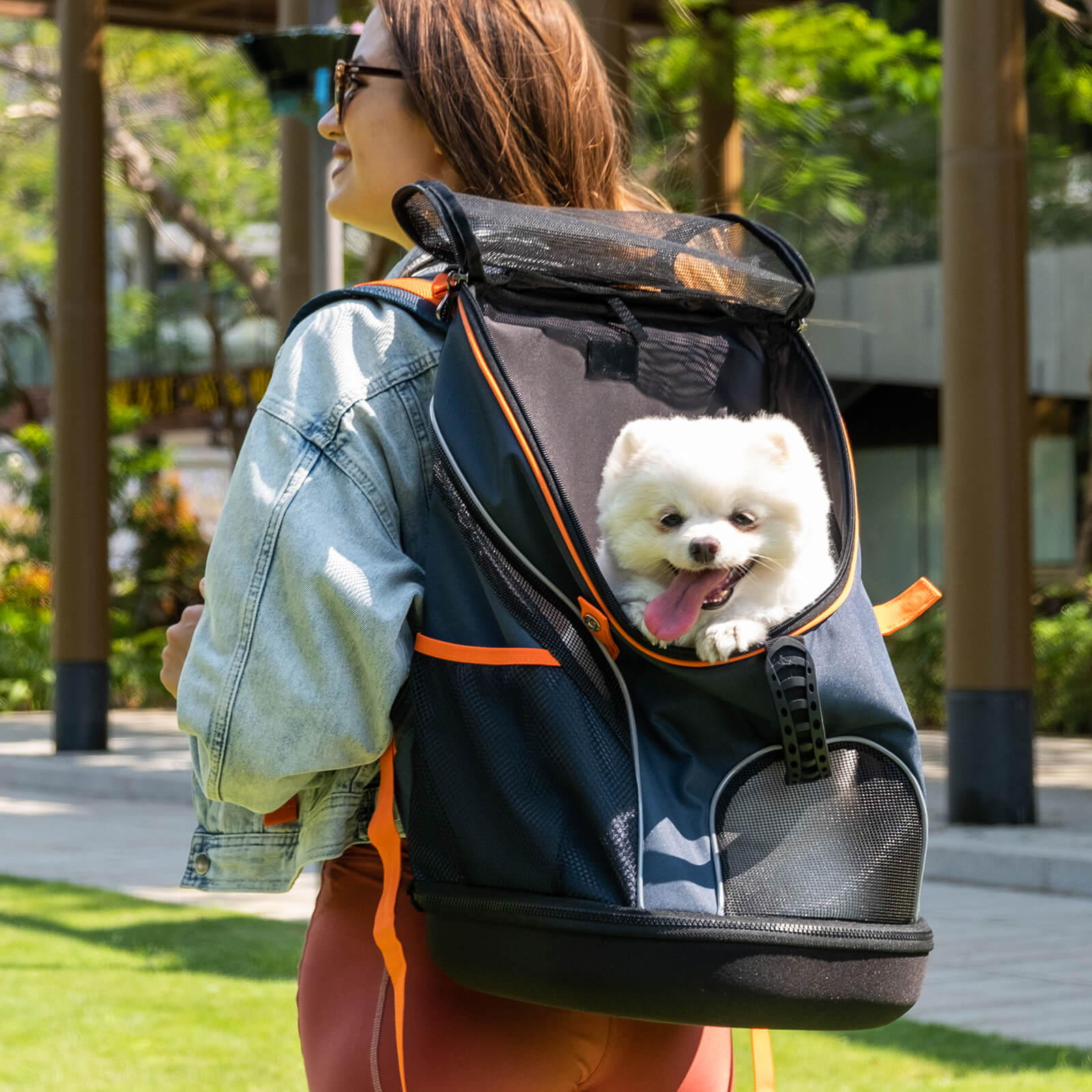 Ultralight Pro Pet Backpack Carrier, Front-Facing Cat-Dog Travel Bag