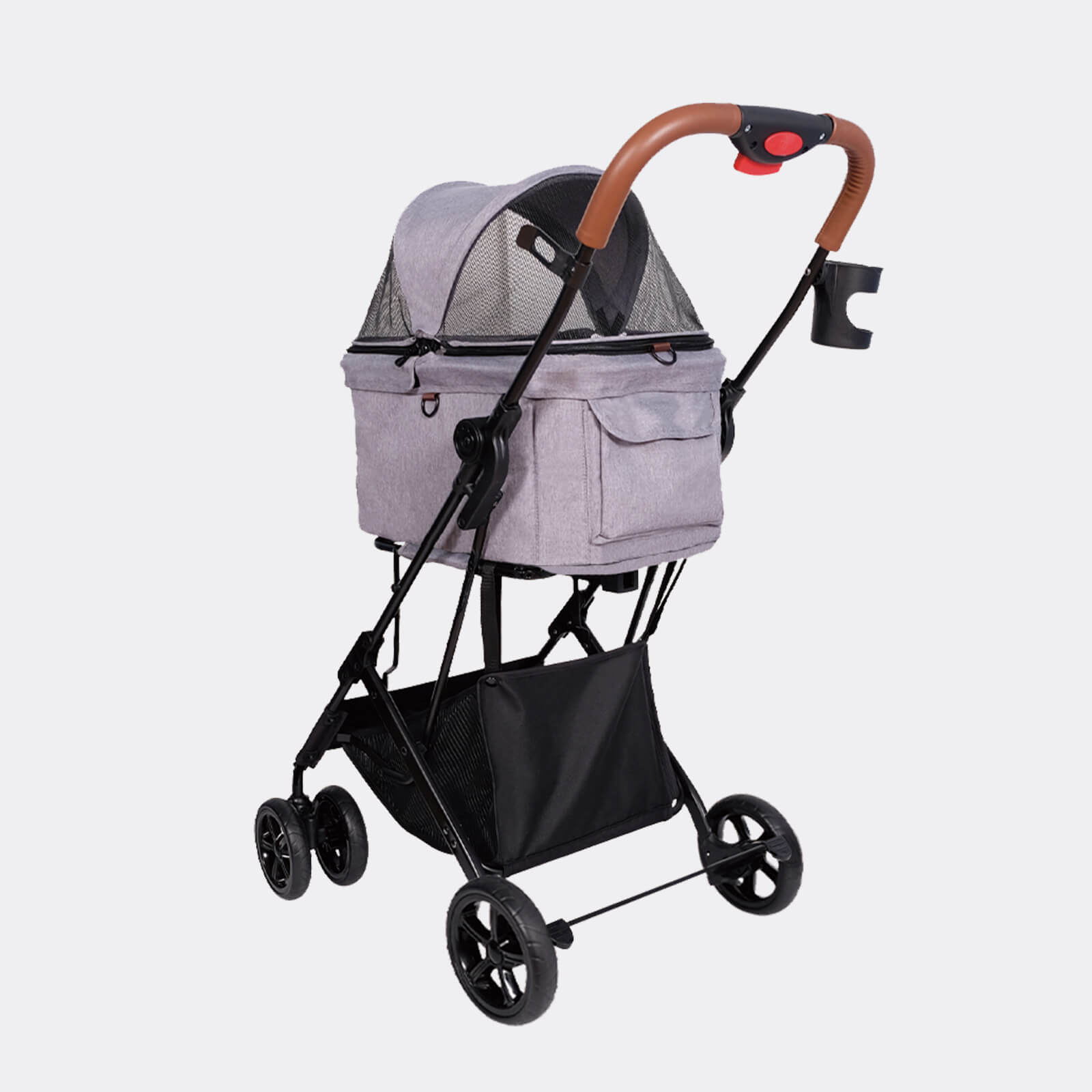 Travois 3 in 1 Pet Stroller with Detachable Carrier