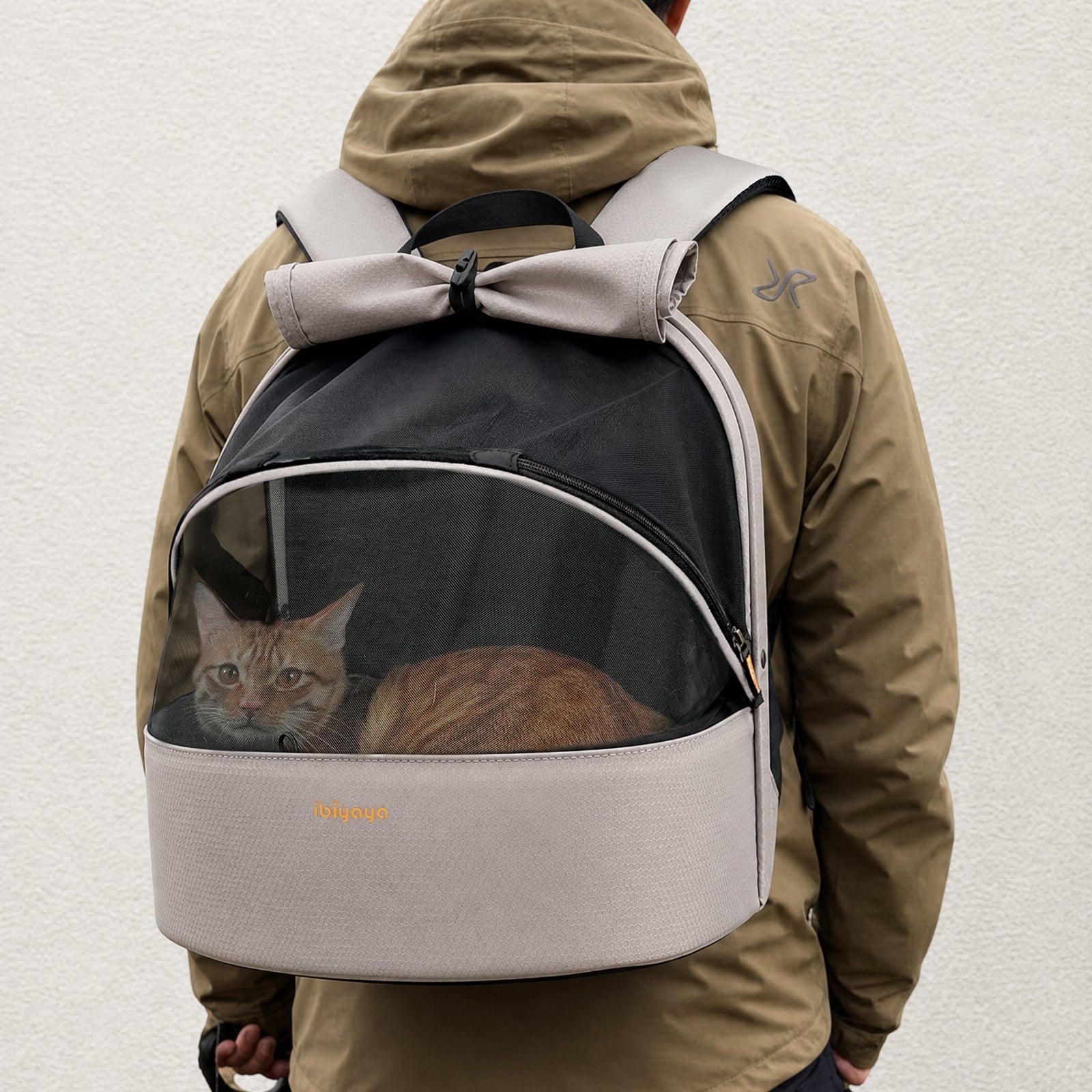 Panorama Zipper-Free Pet Carrier Backpack | ibiyaya
