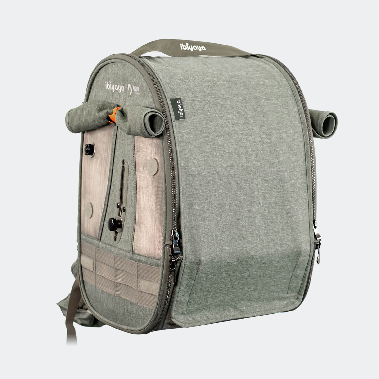 ibiyaya x BirdTricks Medium Size TrackPack, Backpack Bird Travel Carrier