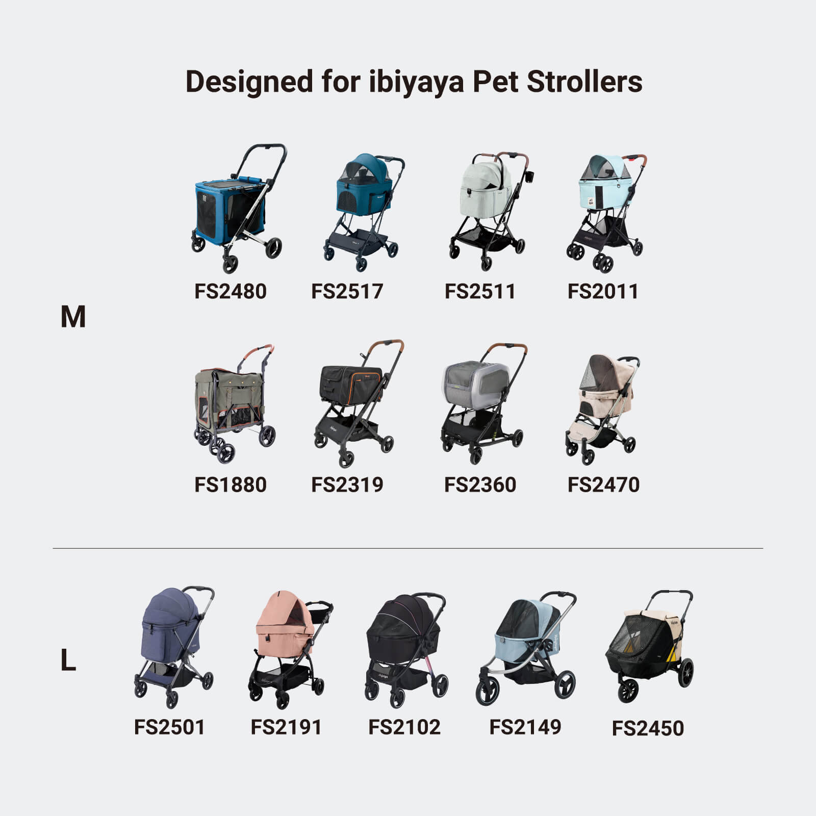 All-Season Pet Stroller Cushion Set