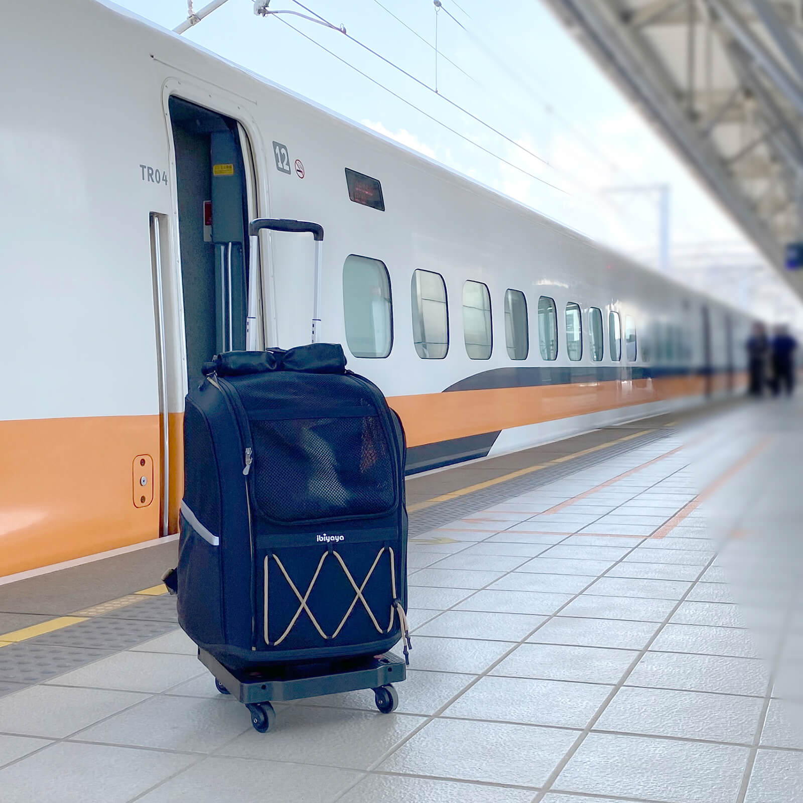 ペットカート ayu-ayu Folding Cart Trolley for Pet Strollers | ibiyaya