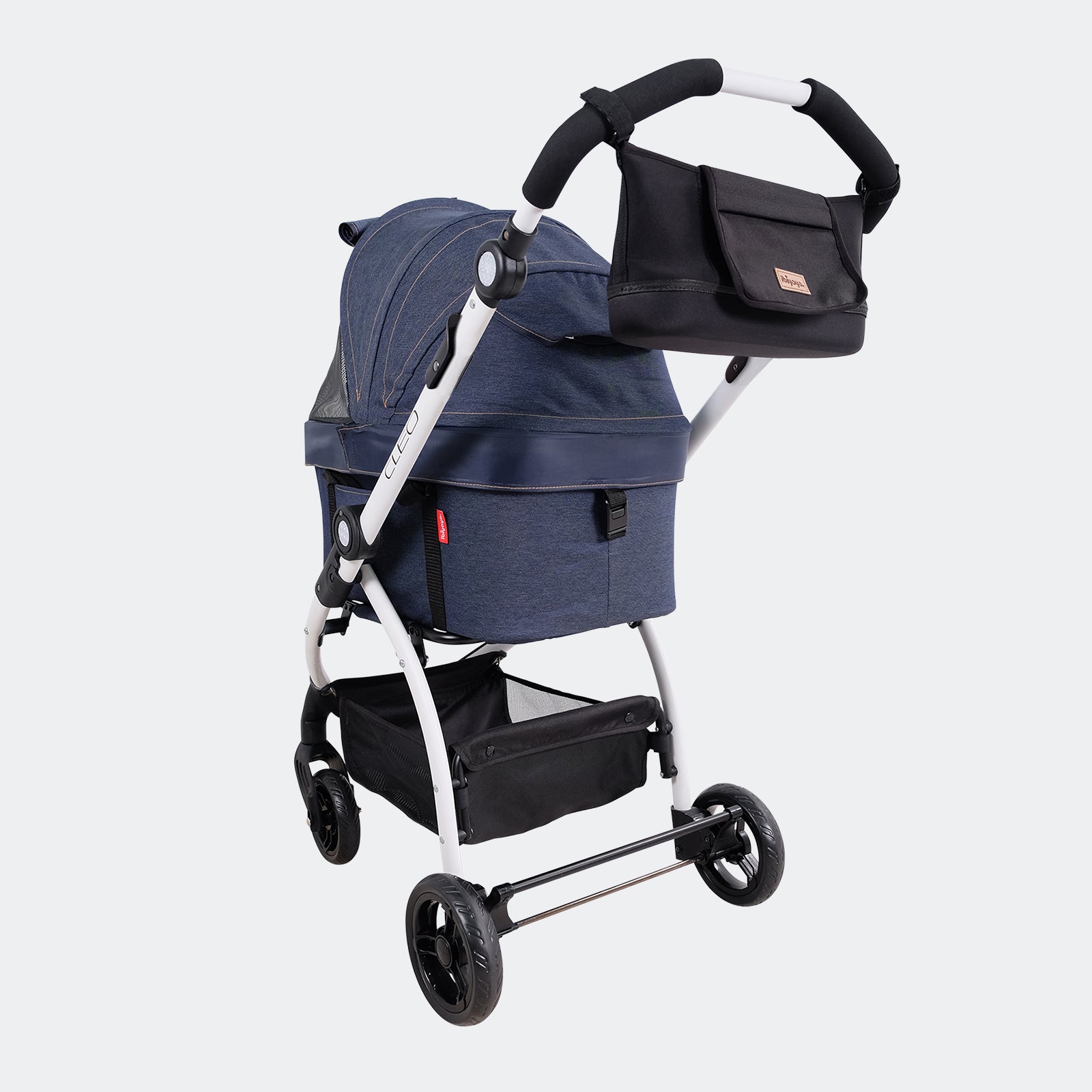 (Open-box item) New CLEO Travel System Pet Stroller Best Medium-Sized Dog, Cat, & Rabbit Stroller