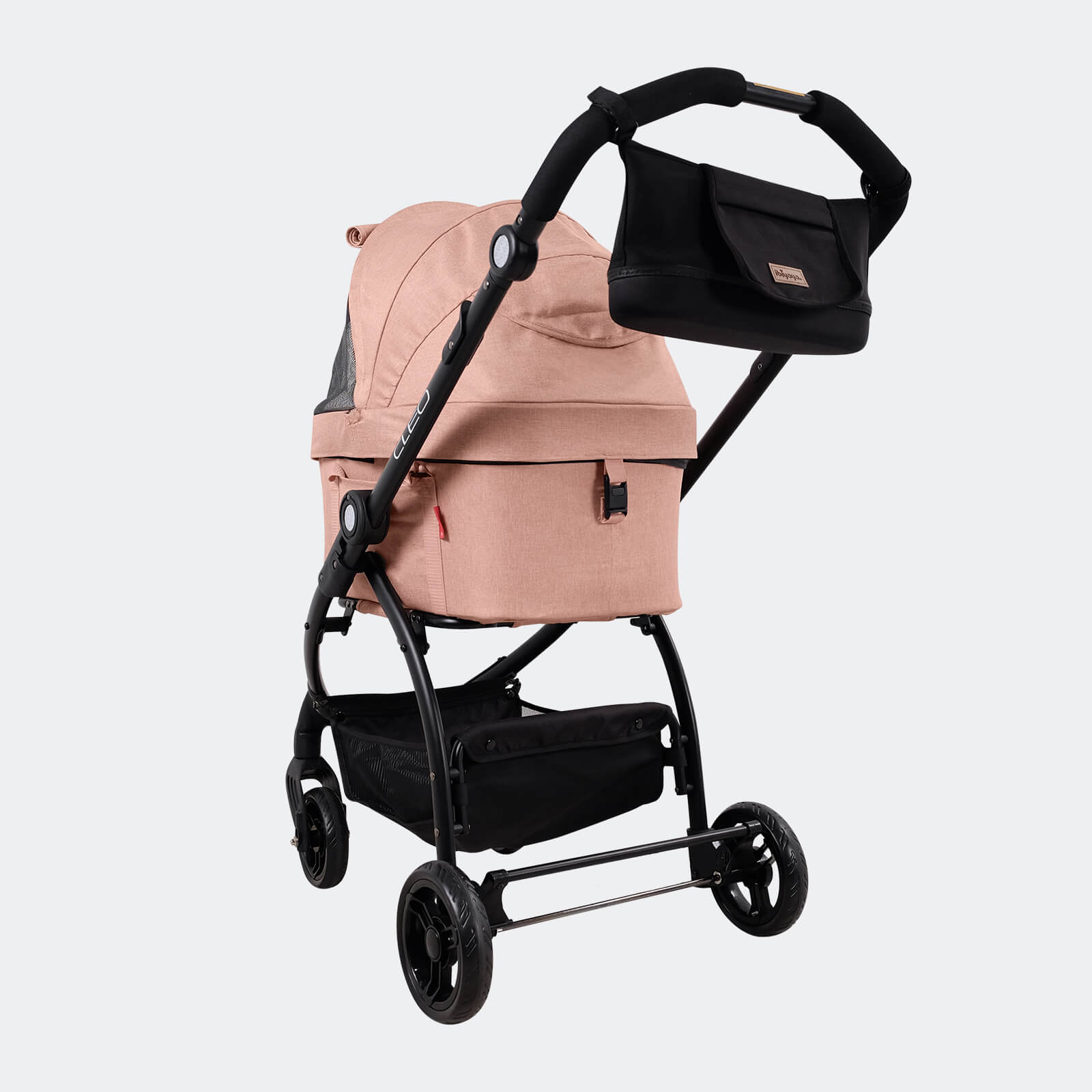 (Open-box item) New CLEO Travel System Pet Stroller Best Medium-Sized Dog, Cat, & Rabbit Stroller