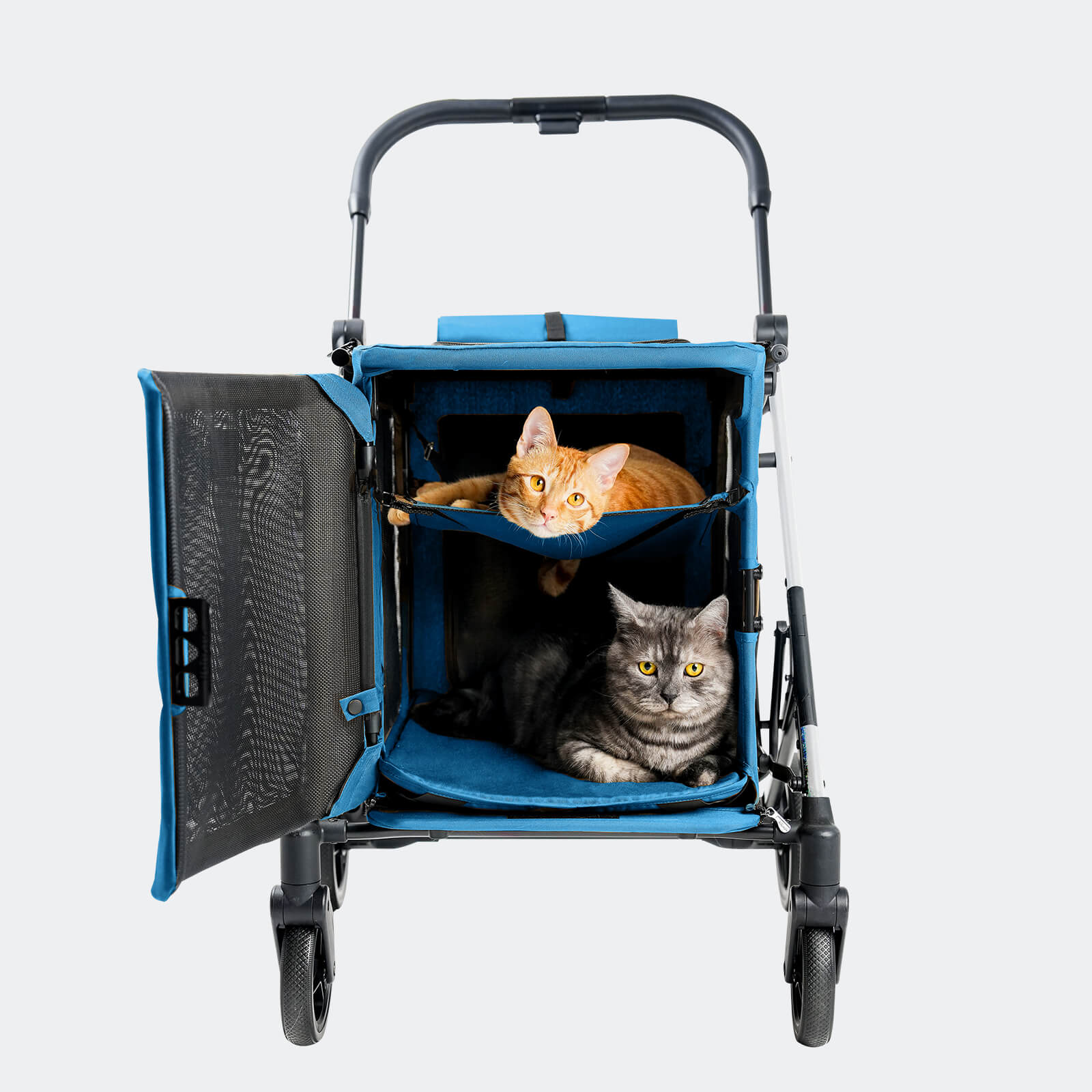 BigBuddy Pet Stroller and Soft Crate Combo, 2-in-1 Pet Wagon