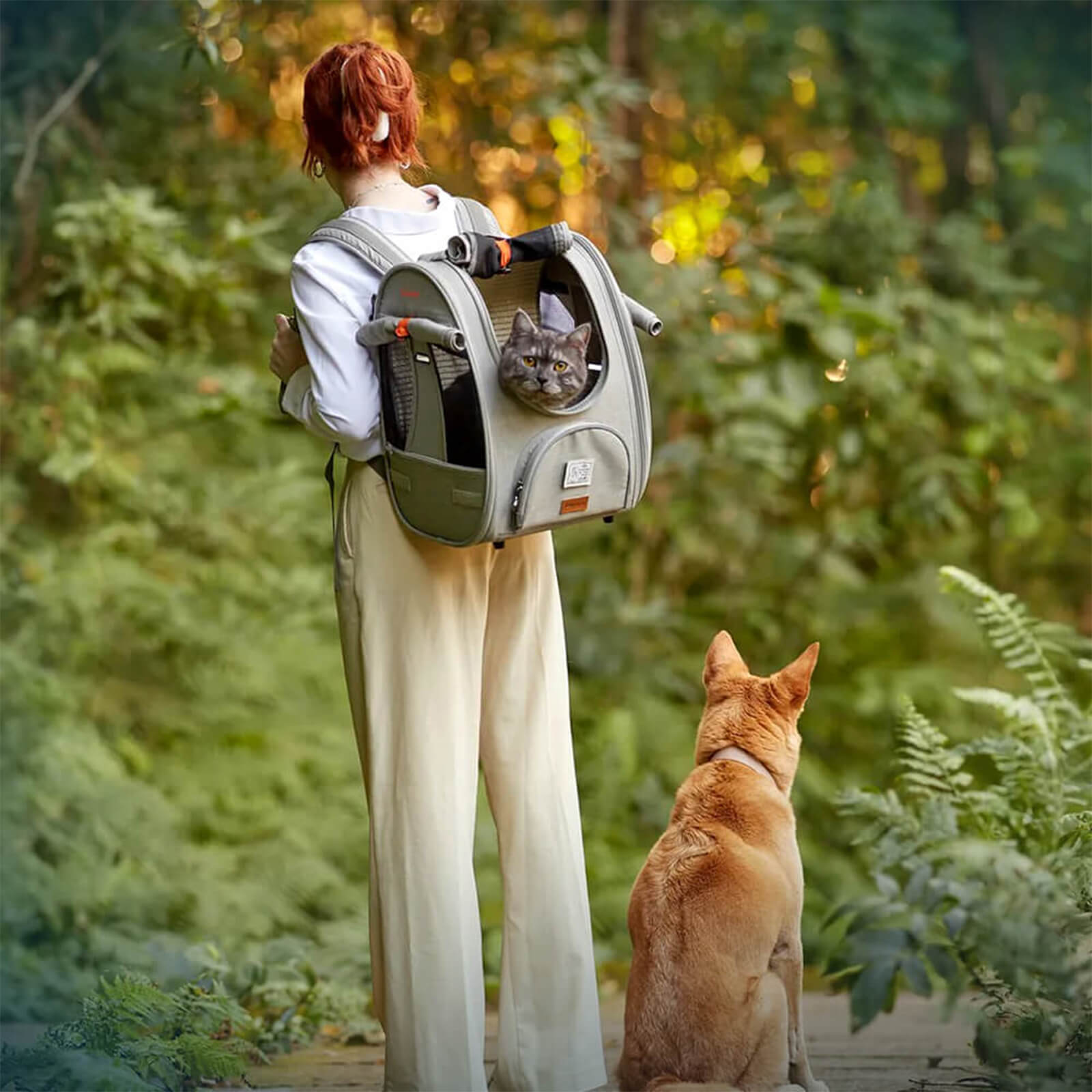 Adventure Cat Carrier Backpack and Frontpack